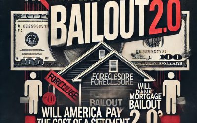 No Bank Mortgage Bailout 2.0:Will America’s Again Pay the Cost of a Settlement? Middle Class, Pension and Retirement Funds